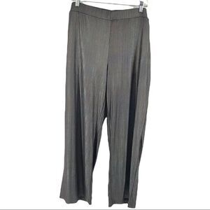 Marc New York iridescent charcoal grey gray slacks pants XL NEW NWT elastic